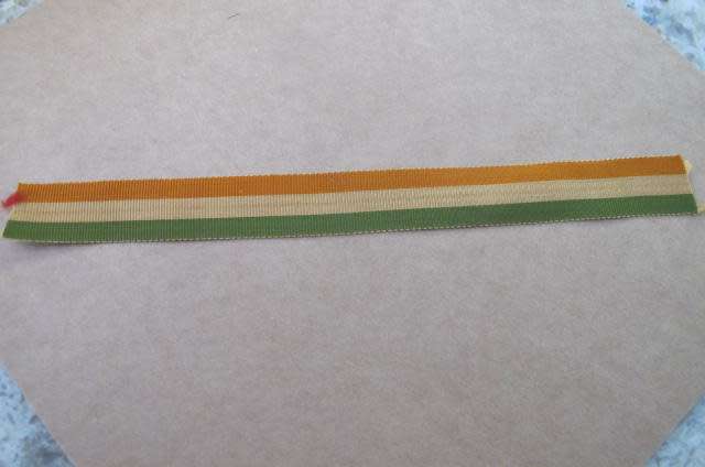 Commonwealth Countries -Boer War - Miniature Kings Medal Ribbon 15 cms.
